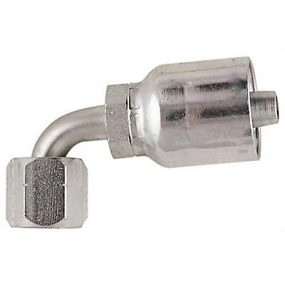 PARKER 1794366 Crimp Fitting 90 Deg 3/8 ID 5/8 M