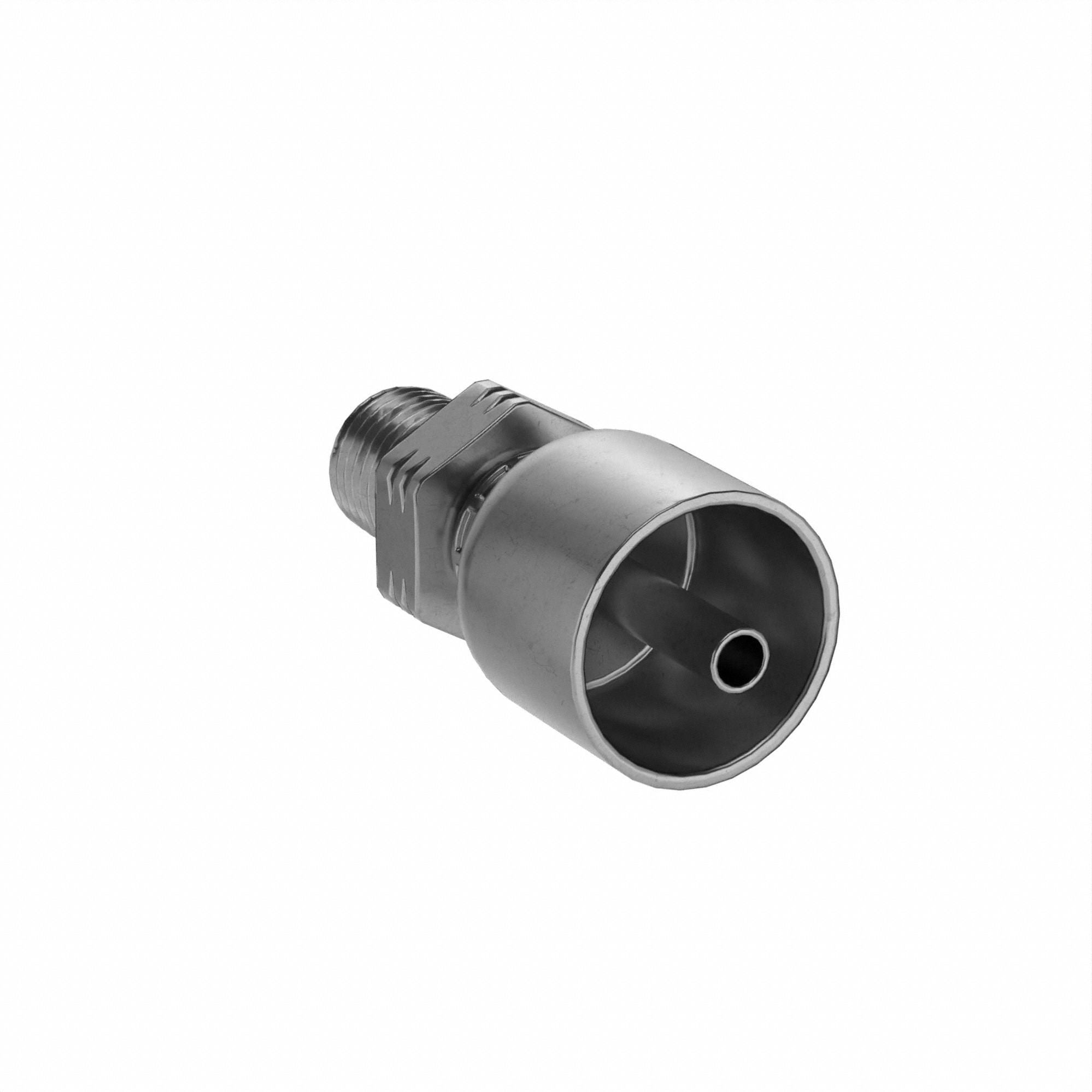 PARKER 1UT4344 Crimp Fitting 1/4 I.D. 1/4 M BSPP
