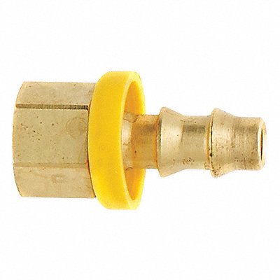 PARKER 3298244B Hydraulic Hose Fitting Brass 7/16 -24
