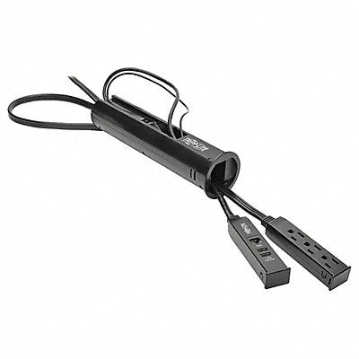 TRIPP LITE TLP310DMUSB Surge Protector Outlet Strip 15.0A Black