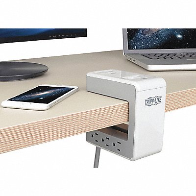 TRIPP LITE TLP648USBC Surge Protector Outlet Strip 15.0A Grey