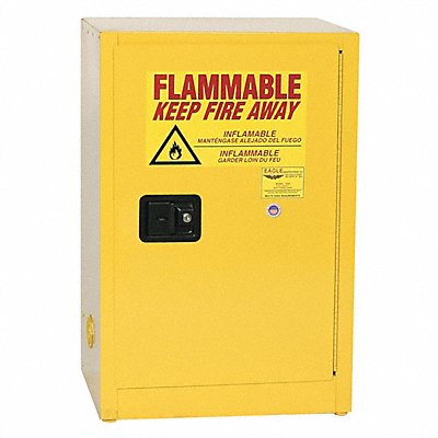 EAGLE 1925X K2473 Flammable Liquid Safety Cabinet Yellow
