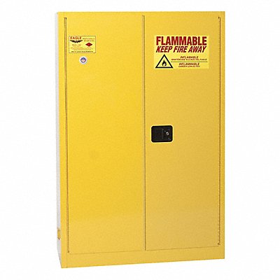 EAGLE 4510X K2471 Flammable Liquid Safety Cabinet Yellow