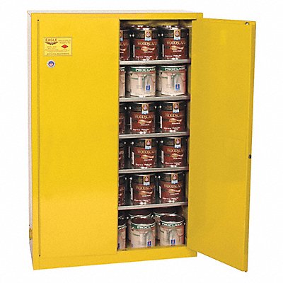 EAGLE YPI47X K3014 Flammable Liquid Safety Cabinet Yellow