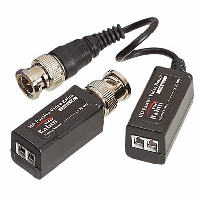 TRIPLETT HDBVSTPT2 Video Balun 5MP BNC Interface Black