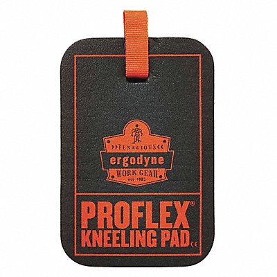 55EE42 ERGODYNE 365 Kneeling Pad 6 L 4 W Rubber Black