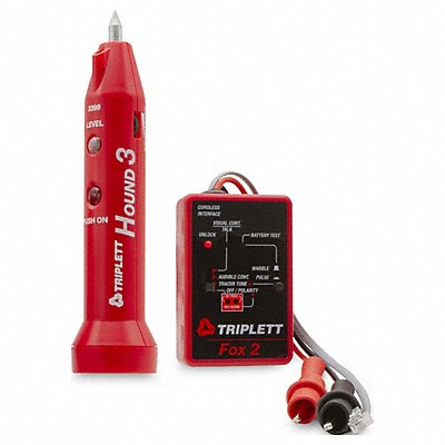 TRIPLETT 3399 Circuit Tracer Kit 0 to 120V AC Case