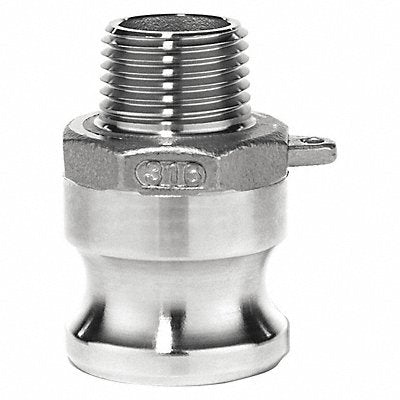 USA INDUSTRIALS BULKCGF323 Cam and Groove Adaptor 1-1/4 304 SS