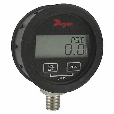 DWYER DPGWB09 K4246 Digital Pressure Gauge 3 Dial Size Blk