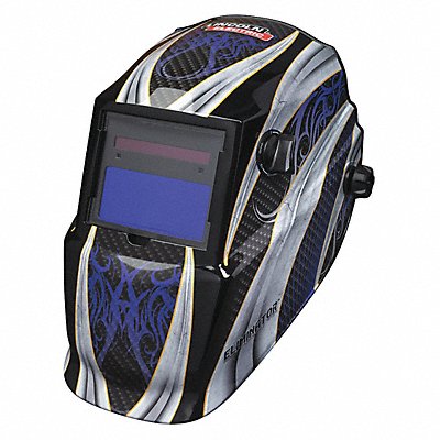 LINCOLN ELECTRIC K33202 Welding Helmet Auto-Darkening Blk/Grn