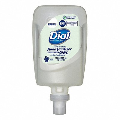 DIAL PROFESSIONAL 16706 Hand Sanitizer Gel 1173mL Size PK3