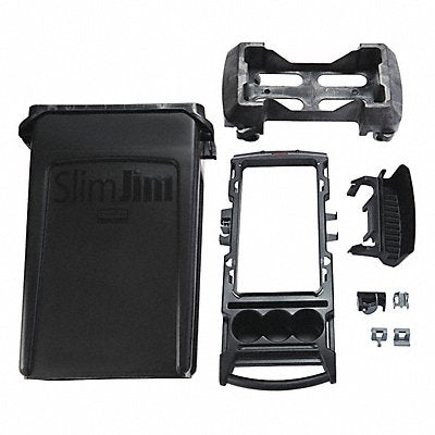 RUBBERMAID COMMERCIAL PRODUCTS 2032953 Rim Caddy Kit Black 34-5/16 L