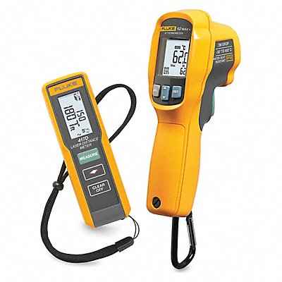 FLUKE FLUKE417D62MAXKIT Laser Distance Meter Kit Backlit LCD