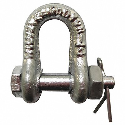 GRAINGER 55ER73 D-Shackle 1 000 lb Load Cap Carbon Steel