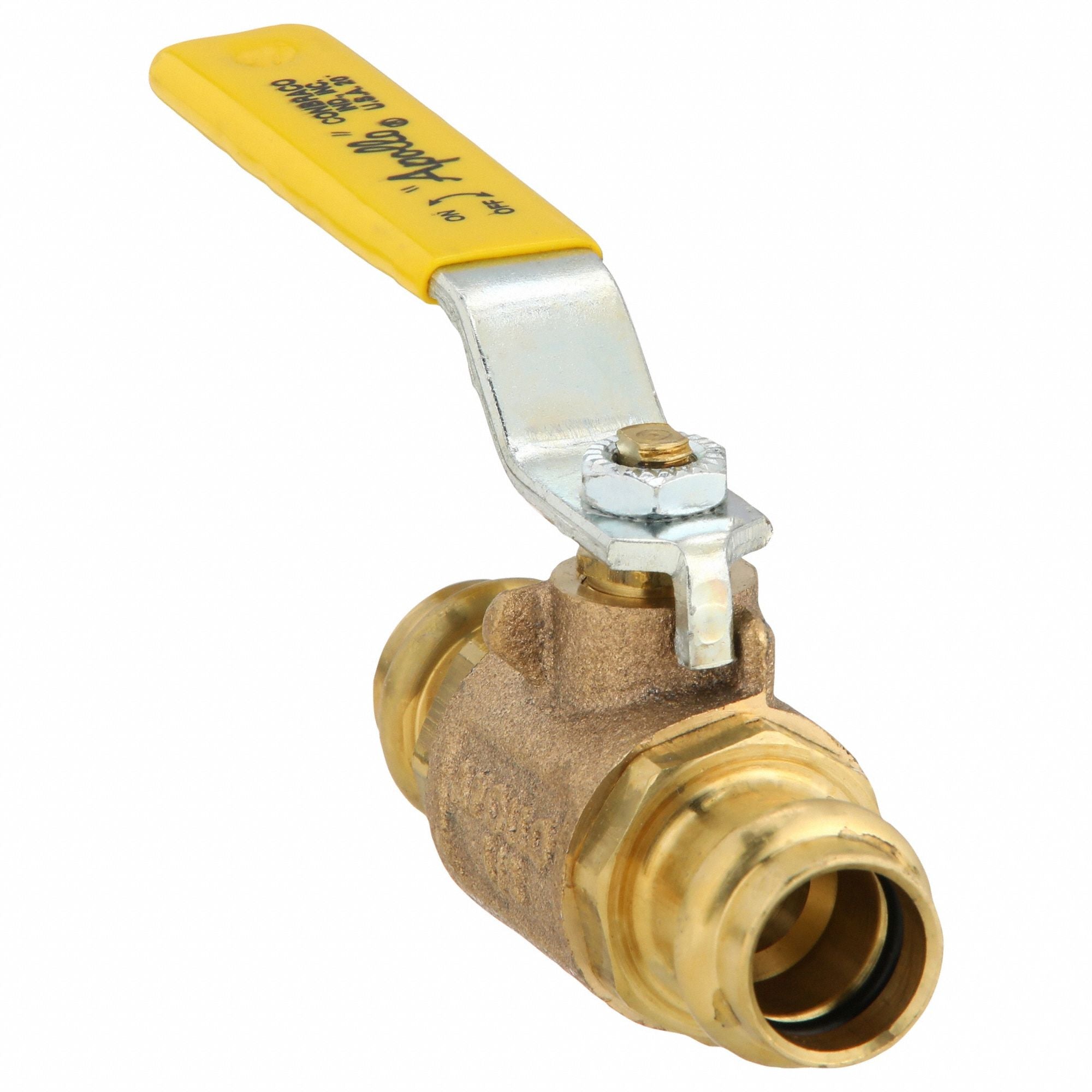 APOLLO 77W10301A Manual 2-Way Ball Valve Press Bronze