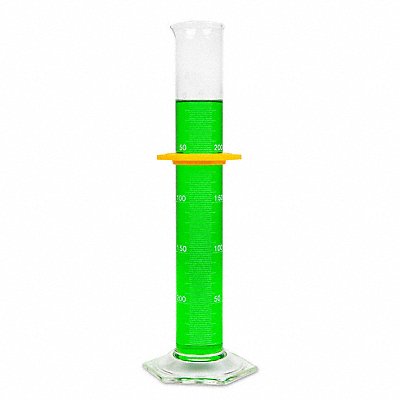 SIBATA 2351A250 Graduated Cylinder 250 mL 41 mm Dia PK4