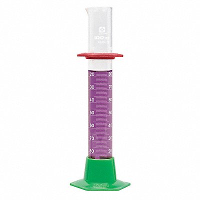 SIBATA 235525 Graduated Cylinder 25 mL 16 mm Dia PK6