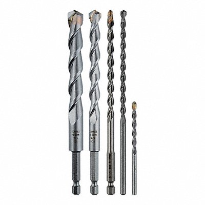 MAKITA B69076 Glass and Tile Drill Bit Set Uncoated