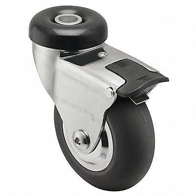MEDCastor CN02NRP100TLHK04 Bolt-Hole Castor Swivel 2 Wheel Dia