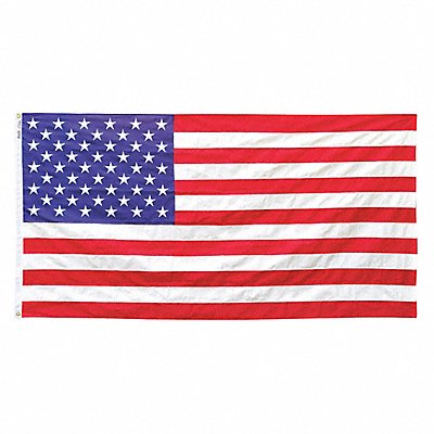 ANNIN FLAGMAKERS 4293 US Casket Flag 5 ft H 9-1/2 ft W