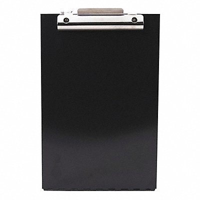 GRAINGER 11018 Storage Clipboard Black 14-1/4 H 9 W