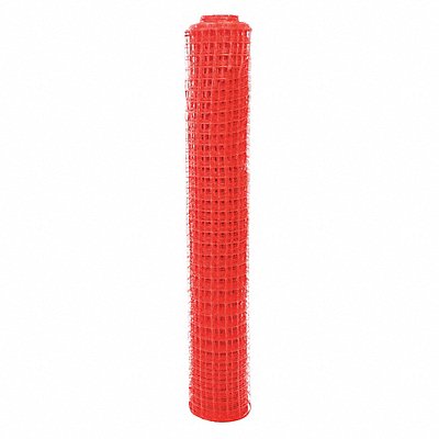 QUEST SM4072100X Safety Fence Orange HDPE Square Mesh