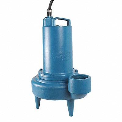 BARNES 104911 Sewage Ejector Pump 1 HP 3 Phases