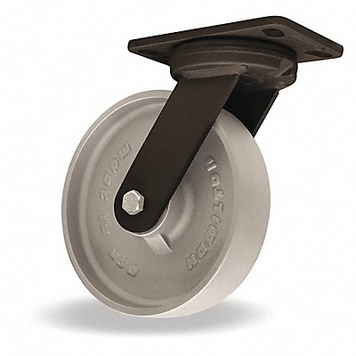 HAMILTON SHSK8HMBH4SLFB Plate Castor 600 lb Load Rating
