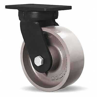 HAMILTON SSECK83HMBH4SLFB Plate Castor 1040 lb Load Rating