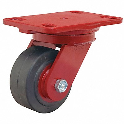 HAMILTON SHS4R4SLFB Plate Castor 300 lb Load Rating