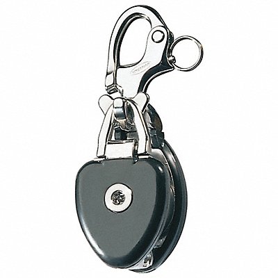 GRAINGER RF6730 Pulley Block Snap Shackle 5/8 Rope dia