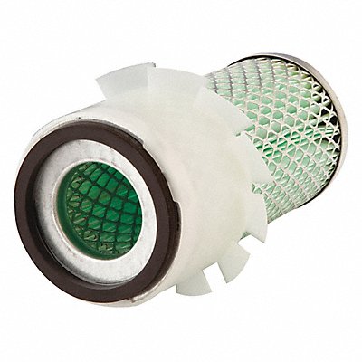 TENNANT 361201 Air Filter 7 7/8 in L Blk/Grn