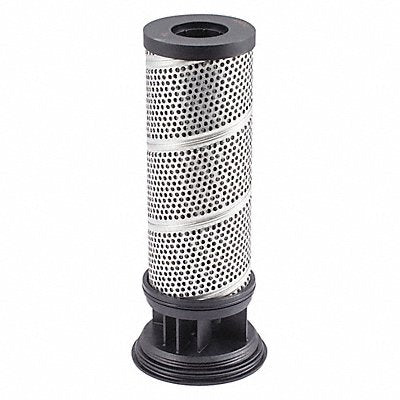 TENNANT 1021579 Hydraulic Oil Filter 9 3/4 in L Blk/Slvr