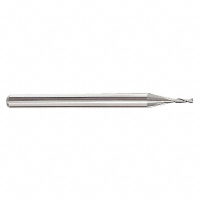 GRAINGER 251001040 Square End Mill Single End Carbide 3/32
