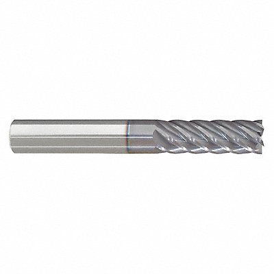 GRAINGER 292401193 Corner Radius End Mill 3/8 Carb 0 rad