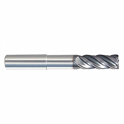 GRAINGER 294004021 Corner Radius End Mill 3/16 Carb 0 rad