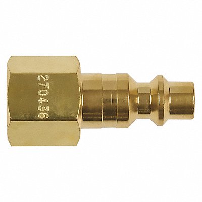 MILLER 270436 Air Hose Plug 1/4 Brass PK2