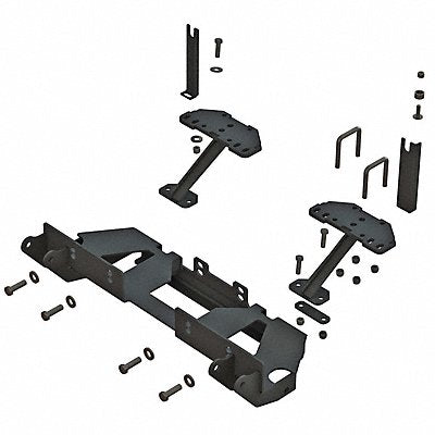FISHER 351331 Mounting Kit Steel Black 28 L 10 H