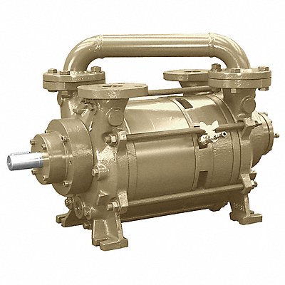 DEKKER VACUUM TECHNOLOGIES INC. DV0251BDB4 Liquid Ring Vacuum Pump 2 Stage 20 cfm