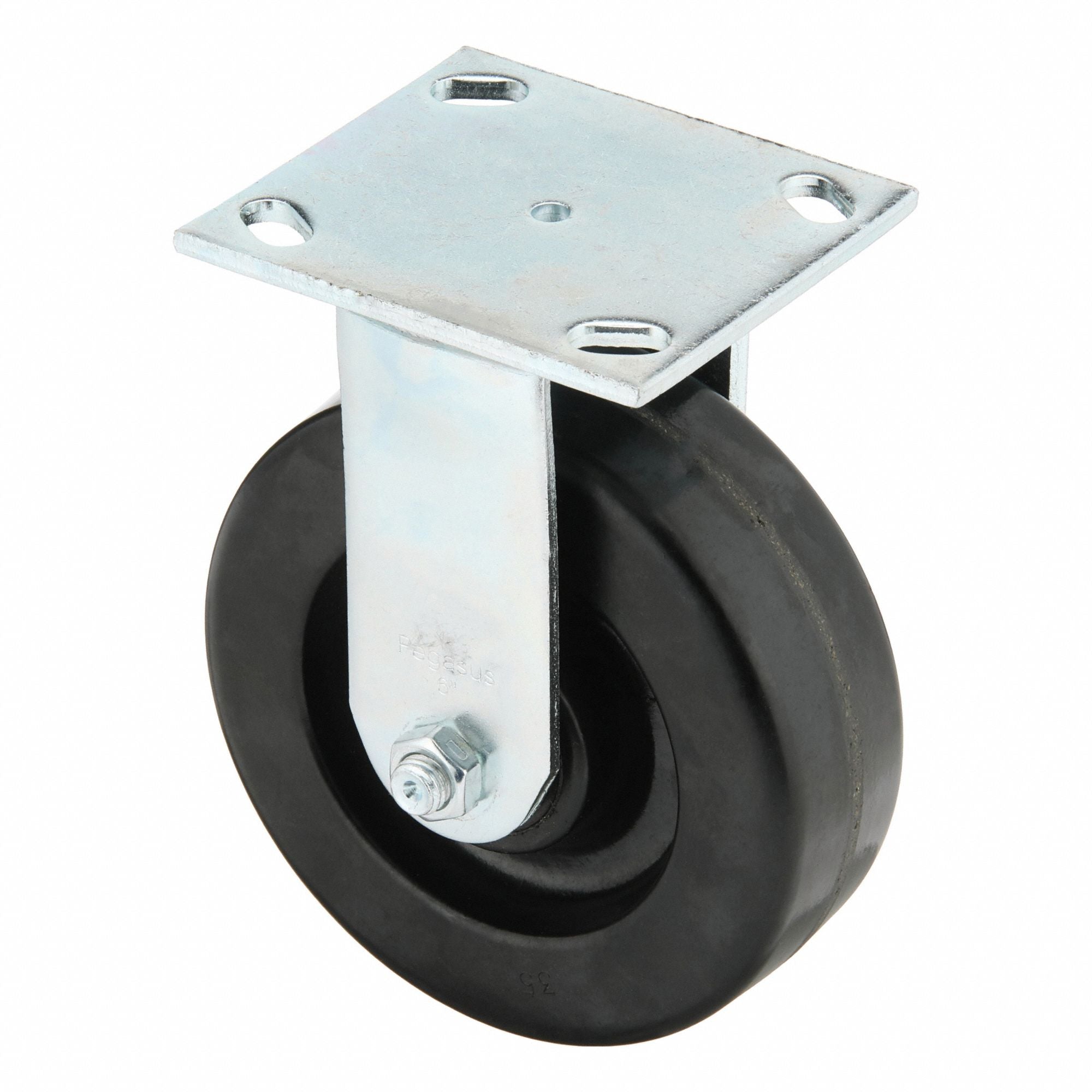 GRAINGER P21PH060R14SET Standard Plate Castor Wheel 6 Dia