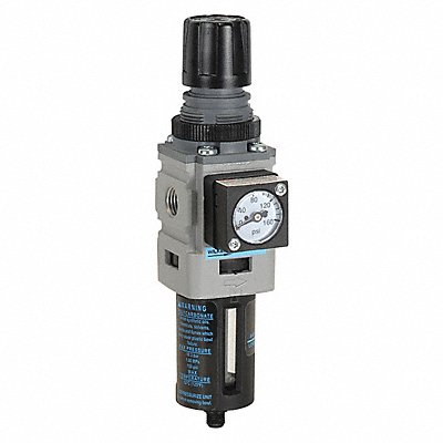 WILKERSON B0802FLG0B Filter-Regulator Max Incoming 250 psi