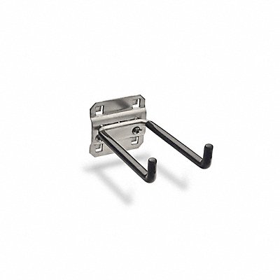 TRITON PRODUCTS V62419 Pegboard Hook 2 1/4 inx4 inx2 1/8 in PK2