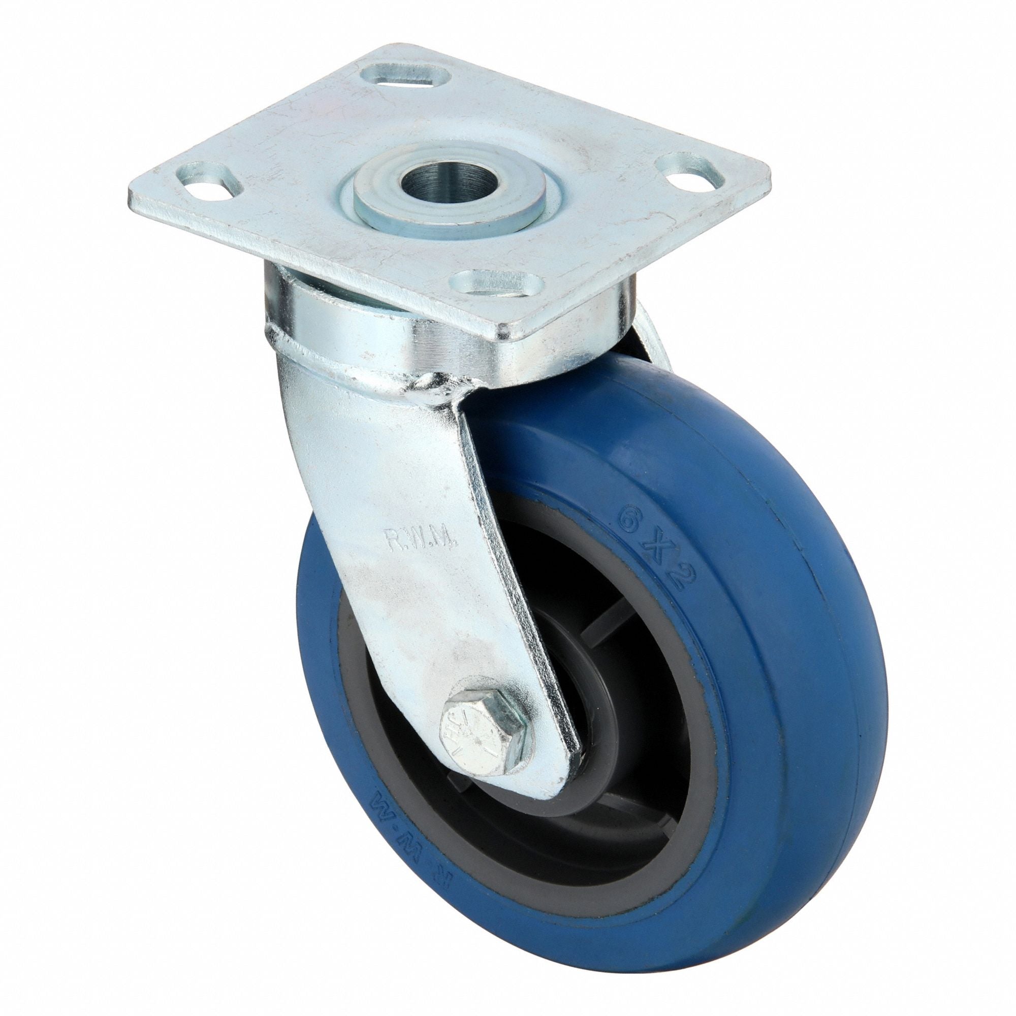 RWM 48SWB0620S Plate Castor 6 Wheel Dia