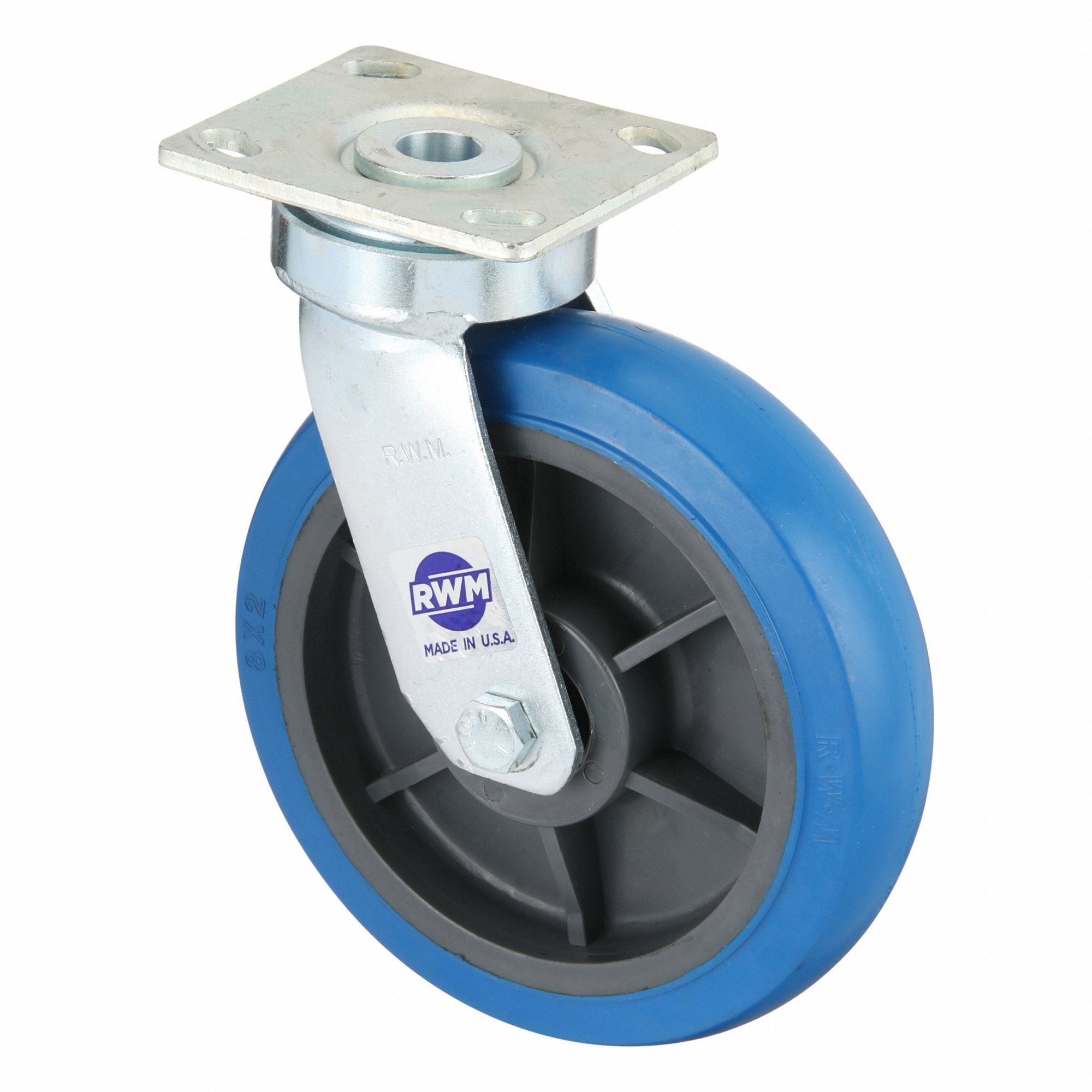 RWM 48SWB0820S Plate Castor 8 Wheel Dia