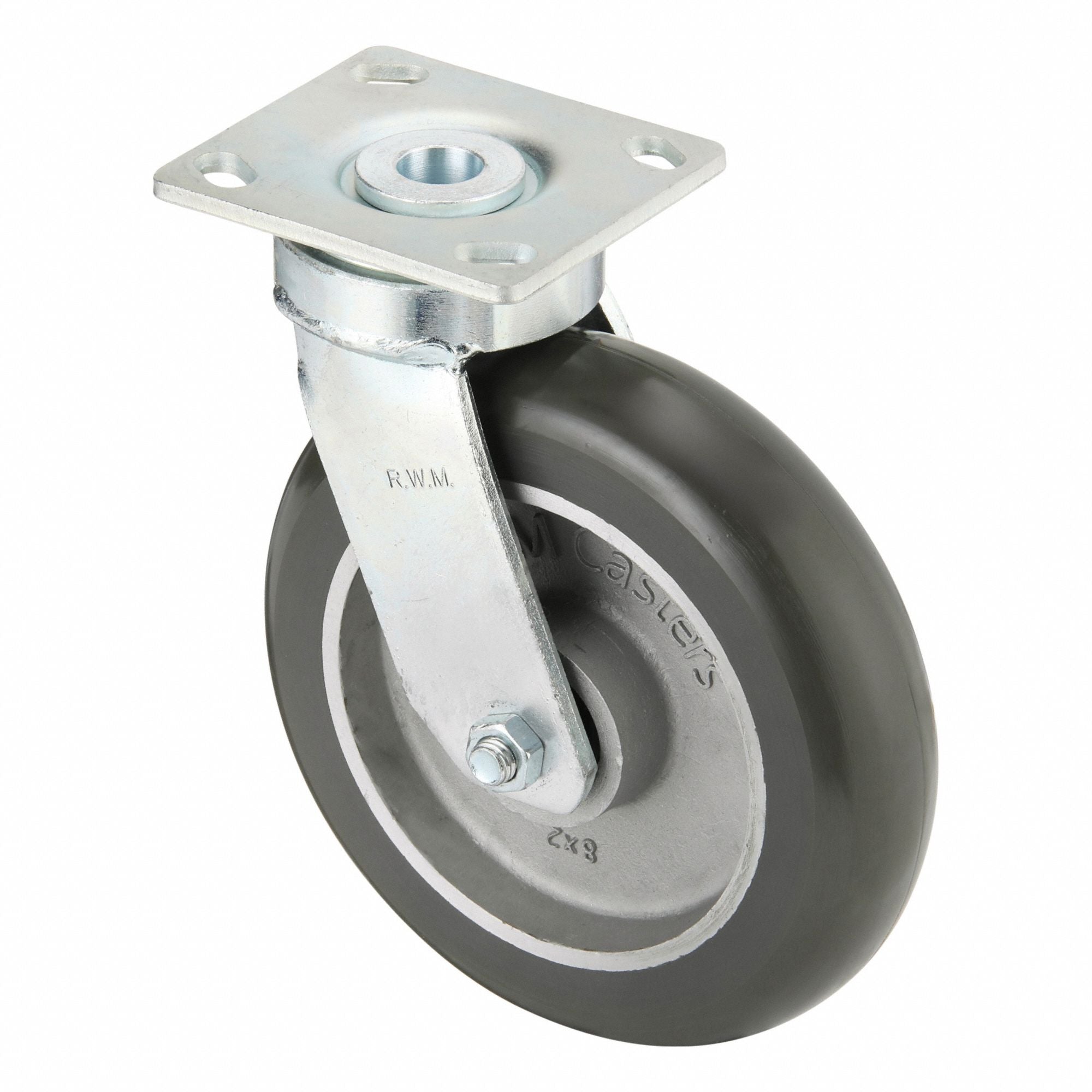 RWM 48UAB0821SESD Plate Castor 8 Wheel Dia