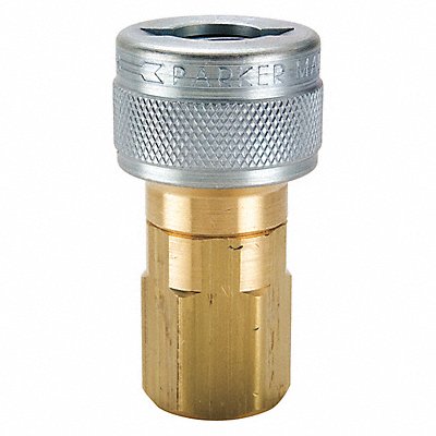 PARKER TL5018FP Quick Connect Socket 1/4 Body 3/8 Barb