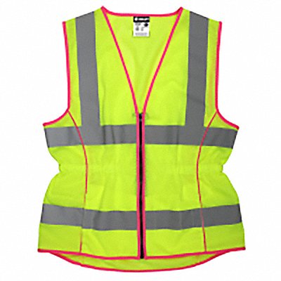 MCR SAFETY LVCL2MLM High Visibility Vest M Size Women
