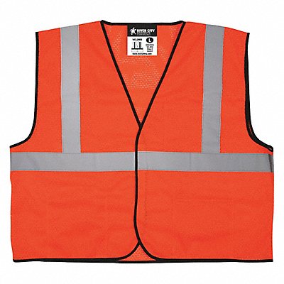 MCR SAFETY VCL2MOX2 K2282 High Visibility Vest 2XL Size Unisex