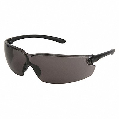 MCR SAFETY BL112 Safety Glass Grey Lens Half-Frame