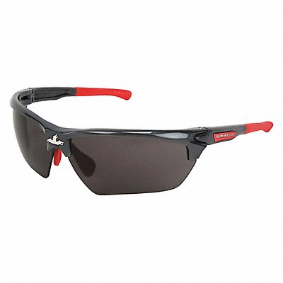 MCR SAFETY DM1312P Safety Glass Grey Lens Half-Frame